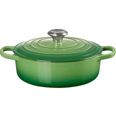 Le Creuset Bamboo Green Signature Risotto with lid 0.82 gal 9.4 "
