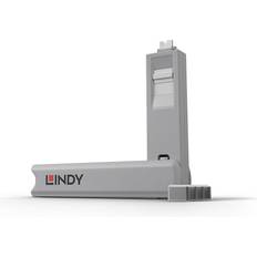 Lindy USB Type C Port Blocker white.