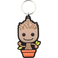 Pyramid International Disney Guardians of The Galaxy-Baby Groot Rubber Keychain, Metal, Multicoloured, 4