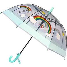 Foxfire for Kids FOX-622-18 Childrens Rainbow Umbrella Clear