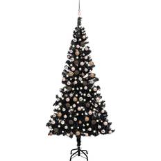 vidaXL Artificial Christmas Tree with LEDs&Ball Set Xmas Christmas Tree 210cm