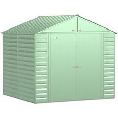 Green Outbuildings Arrow Select 8 8 ft. Storage Shed Sage Green (Building Area )