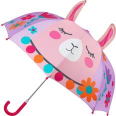 Stephen Joseph 0 Pink Floral Llama Pop-Up Umbrella