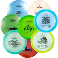 Disc Golf Viking Discs 8-Disc Tournament Set for Disc Golf Advanced Disc Golf Equipment Bulk Set