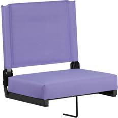 Flash Furniture Camping Chairs Flash Furniture Grandstand Comfort Seat Stadium Chair, Purple