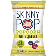 Snacks SkinnyPop Popcorn Gluten Free White Cheddar 4.4