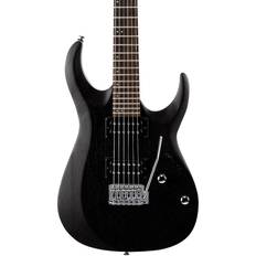 Cort Musical Instruments Cort X Series Bolt-On 6-String Electric Guitar Open Pore Black