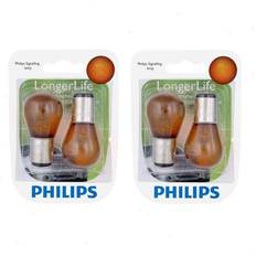 Xenon Lamps Philips 2 pc Long Life 2057NALLB2 Turn Signal Light Bulbs