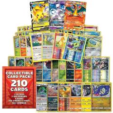 Pokemon trading cards Pokemon Trading Cards 210ct Assorted 3 GX 3 Hologram 4 Rare Collectible Pack Mighty Mojo