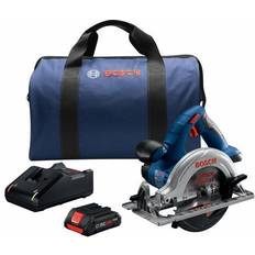 Bosch Circular Saws Bosch 18V 6-1/2 In. Circular Saw Kit with (1) CORE18V 4.0 Ah Compact Battery