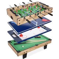 Air Hockey Table Sports Best Choice Products 4-in-1 Multi Game Table