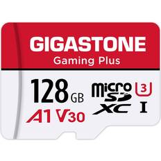 Micro sd card 128gb Memory Cards & USB Flash Drives Gigastone Gaming Plus MicroSDXC Class 10 UHS-I U3 V30 A1 100/50 MB/s 128GB
