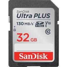 Sandisk sd card SanDisk ï¿½ Ultra PLUS SD Card, 32GB, SDSDUW3-032G-AN6IN