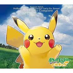 Nintendo Switch Pokemon Let's Go! Pikachu.Let's Go! Eevee Super Music Co (CD)
