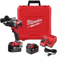 Milwaukee Screwdrivers Milwaukee 2902-22 M18 1/2" Compact Brushless Drill/Driver Kit