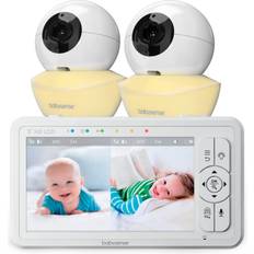 Babysense Child Safety Babysense Video Baby Monitor with HD Cameras & Split Screen HDS2