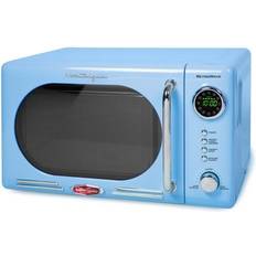 Blue Microwave Ovens Nostalgia NRMO7BL6A Retro Blue