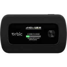 Mobile Modems orbic verizon speed mobile hotspot 4g lte connect up to 10 wi-fi enabled devices up to 12 hrs of usage time up to 5 days of stand-by time