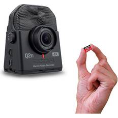 Zoom Camcorders Zoom Q2n-4K Handy Video Recorder With Memory Card