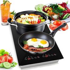 NutriChef Built in Cooktops NutriChef Dual Induction In