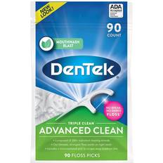 Flosser Picks DenTek Triple Clean Advanced Clean Floss Picks No Break
