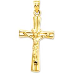 Macy's Charms & Pendants Macy's Reversible Crucifix Pendant - Gold