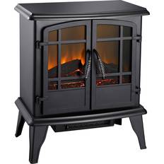 Fireplaces Pleasant Hearth 20 in. Electric Stove, Matte Black, SES-41-10