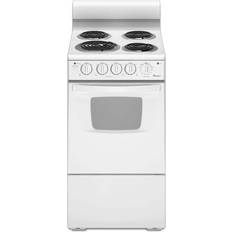White electric range cooker Amana 2.6 cu. White
