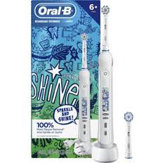 Oral b electric toothbrush with pressure sensor and timer Oral-B Kids Electric Toothbrush with Coaching Pressure Sensor and Timer, New! Sparkle & Shine