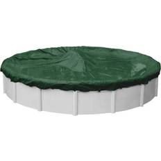 Robelle Swimming Pools & Accessories Robelle Dura-Guard 28 ft. Round Green Solid Above Ground Winter Pool Cover