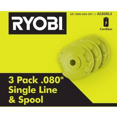 Grass Trimmer Heads Ryobi Replacement Twisted 0.080 Feed Line Spools