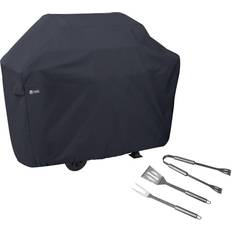 Classic Accessories BBQ Tools Classic Accessories Water-Resistant 64 in Barbecue Grill Cover Tool Set Black Bbq
