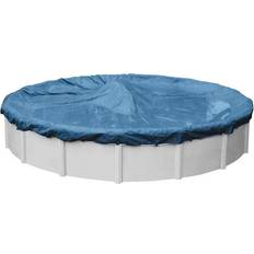 Robelle Swimming Pools & Accessories Robelle Super 30 ft. Round Imperial Blue Solid Above Ground Winter Pool Cover