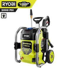 Electric water pressure washer Pressure & Power Washers Ryobi 2000 PSI 1.2 GPM Cold Water Electric Pressure Washer