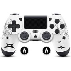 White/Gold PS5 PRO Custom UN-MODDED Controller Exclusive Design PlayStation  5