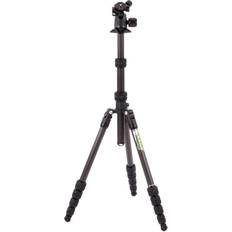 5 Sections Camera Tripods 3 Legged Thing Punks Brian 2.0 5-Section CF Tripod, AirHed Neo 2.0 Head,Darkness