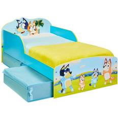 Best i test Barnesenger Disney Bluey Junior bed with 2 Storage Drawers