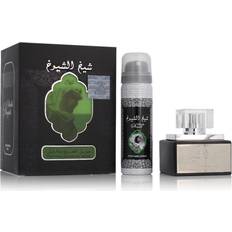 Lattafa Herren Geschenkboxen Lattafa Sheikh Al Shuyukh Gift Set EdP 50ml + Deo Spray 50ml