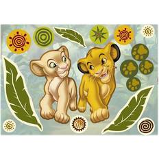 Wanddekor Komar Disney Edition 2 Simba & Nala Wall Sticker