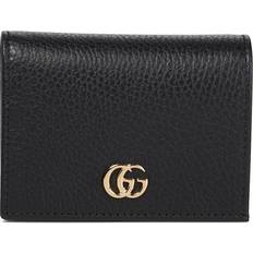 Gucci Geldbörsen Gucci GG Marmont Grained-leather Wallet - Black