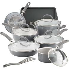 Dishwasher Safe Cookware Sets Rachael Ray Create Delicious Cookware Set with lid 13 Parts