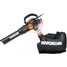 Worx Garden Power Tools Worx 75 MPH 600 CFM 12-Amp Trivac 3in1 Electric Leaf Blower & Mulcher