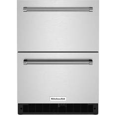 Black Integrated Refrigerators KitchenAid KUDR204KSB Double Drawer 4.4 Black