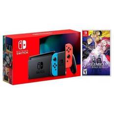 Nintendo switch oled bundle Game Consoles Nintendo Switch OLED Model - Neon Red/Blue - Fire Emblem: Three Houses