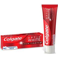 Toothbrushes, Toothpastes & Mouthwashes Colgate Optic White Stain Fighter Whitening Toothpaste Clean Mint 6