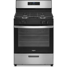 Gas Ovens Ranges Whirlpool WFG320M0MS 30" Silver