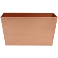 Achla Designs Pots Achla Designs 9 22 Rectangle Copper Plated Galvanized Steel Flower Planter Box