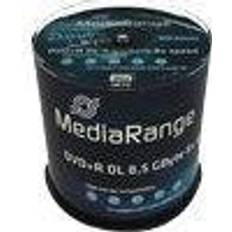 MediaRange Optisk lagring MediaRange DVD R DL x 100 8.5 GB