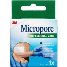 Kirurgisk tape 3M Micropore Kirugisk Tape Lysebrun 2,5cm