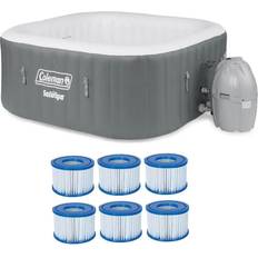 Inflatable Hot Tubs Bestway Inflatable Hot Tub Coleman SaluSpa 4 Person